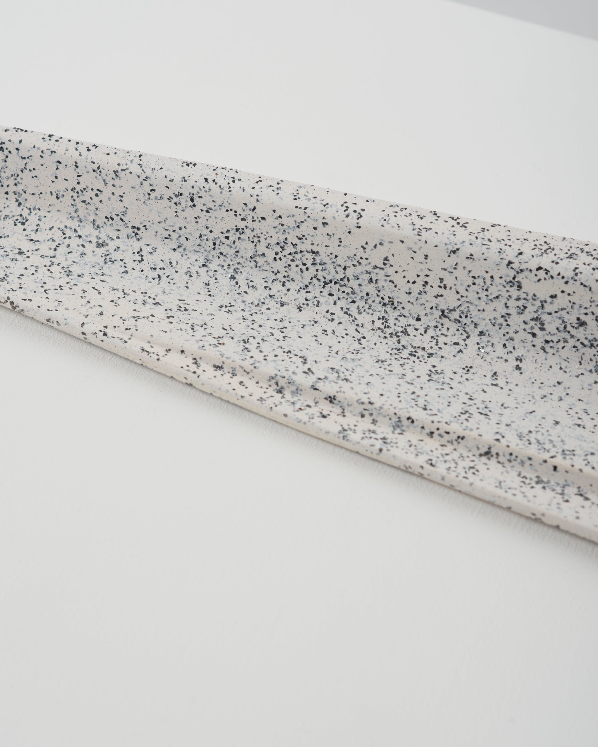 Petra ceramic incense holder white-Pierre Castignola-APOC STORE