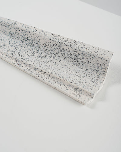 Petra ceramic incense holder white-Pierre Castignola-APOC STORE