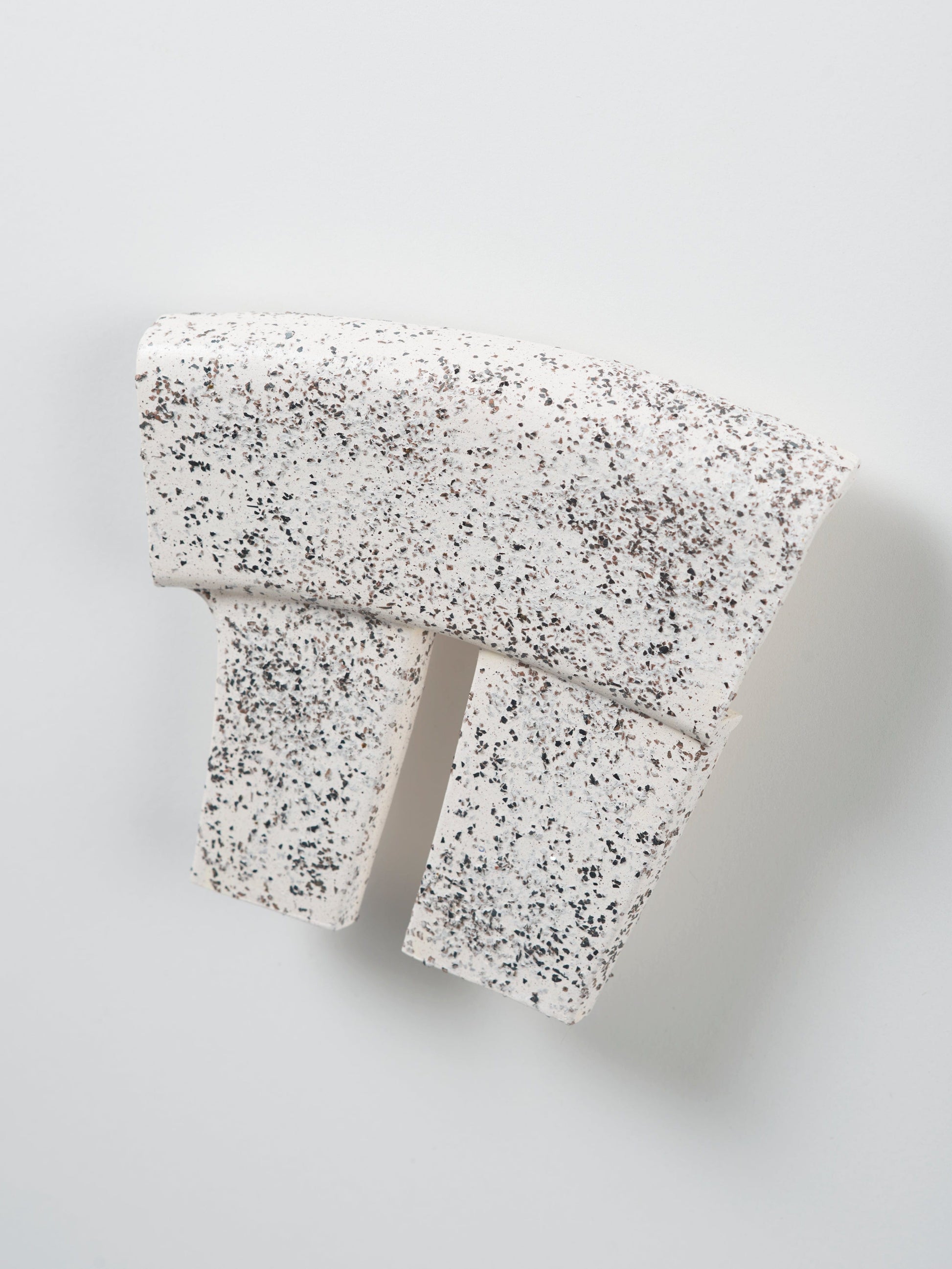 Petra ceramic wall fixture white-Pierre Castignola-APOC STORE