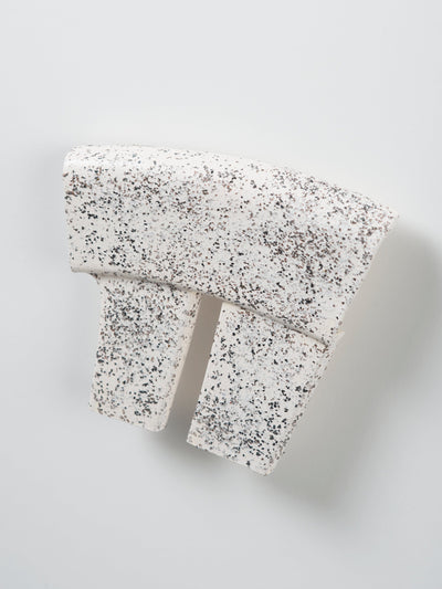 Petra ceramic wall fixture white-Pierre Castignola-APOC STORE