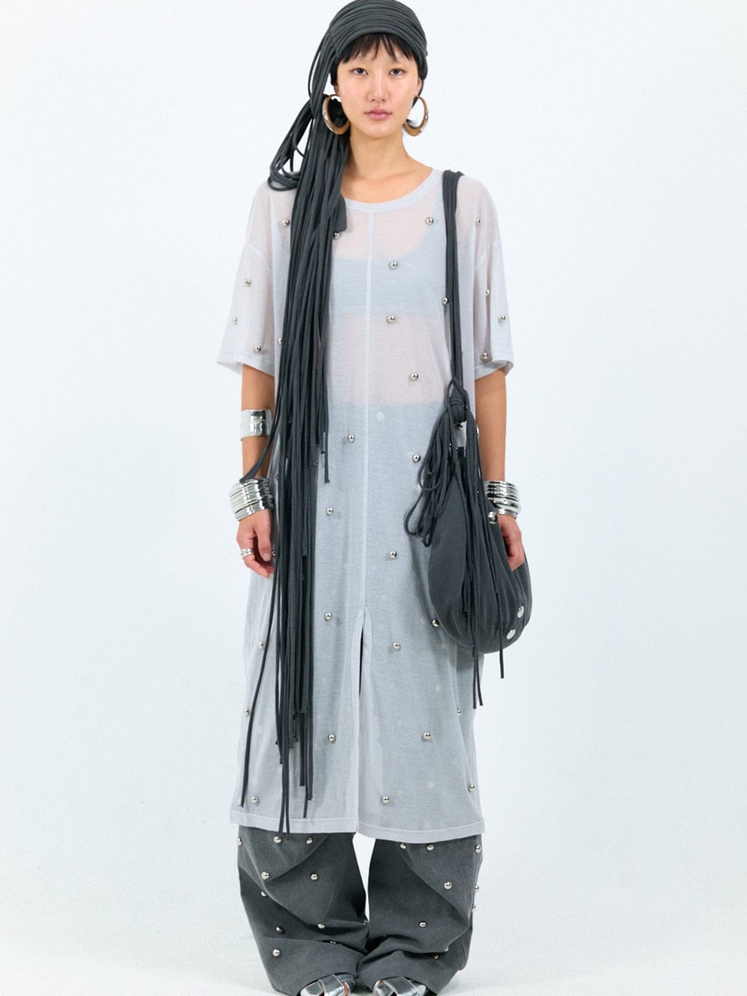 T string bag large charcoal-Nibgnus-APOC STORE