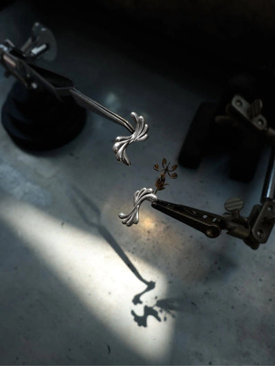 Dua Lycra Earrings-lokidolor-APOC STORE