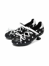 Polka Dot Sports Ballet Black-EMPTY BEHAVIOR-APOC STORE