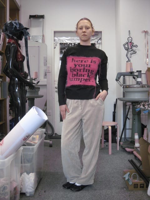 Boring black jumper-TATi-APOC STORE