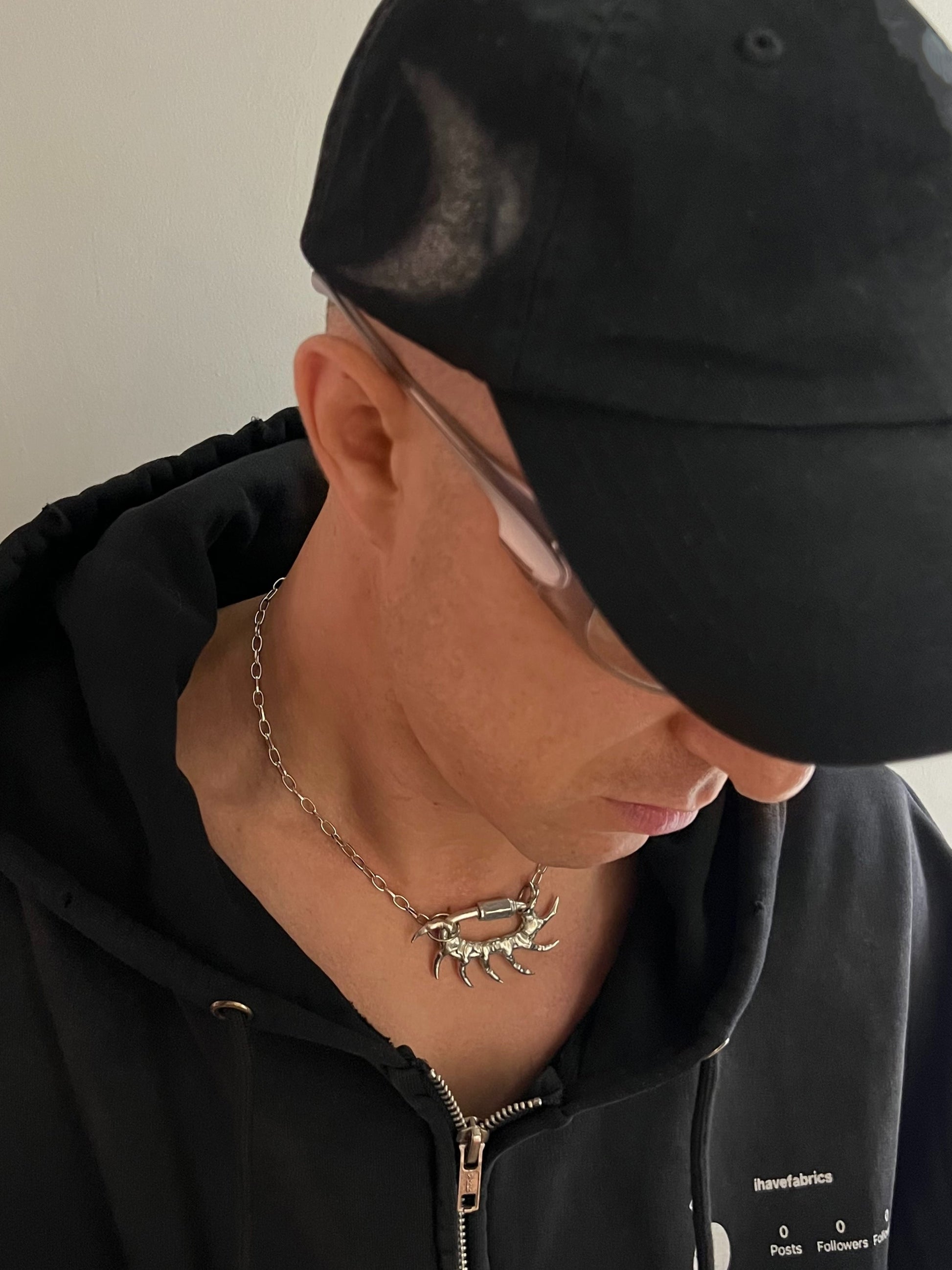 Small oval carabiner pendant-CASPER DIY-APOC STORE