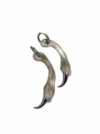Bone earrings with spikes-CASPER DIY-APOC STORE
