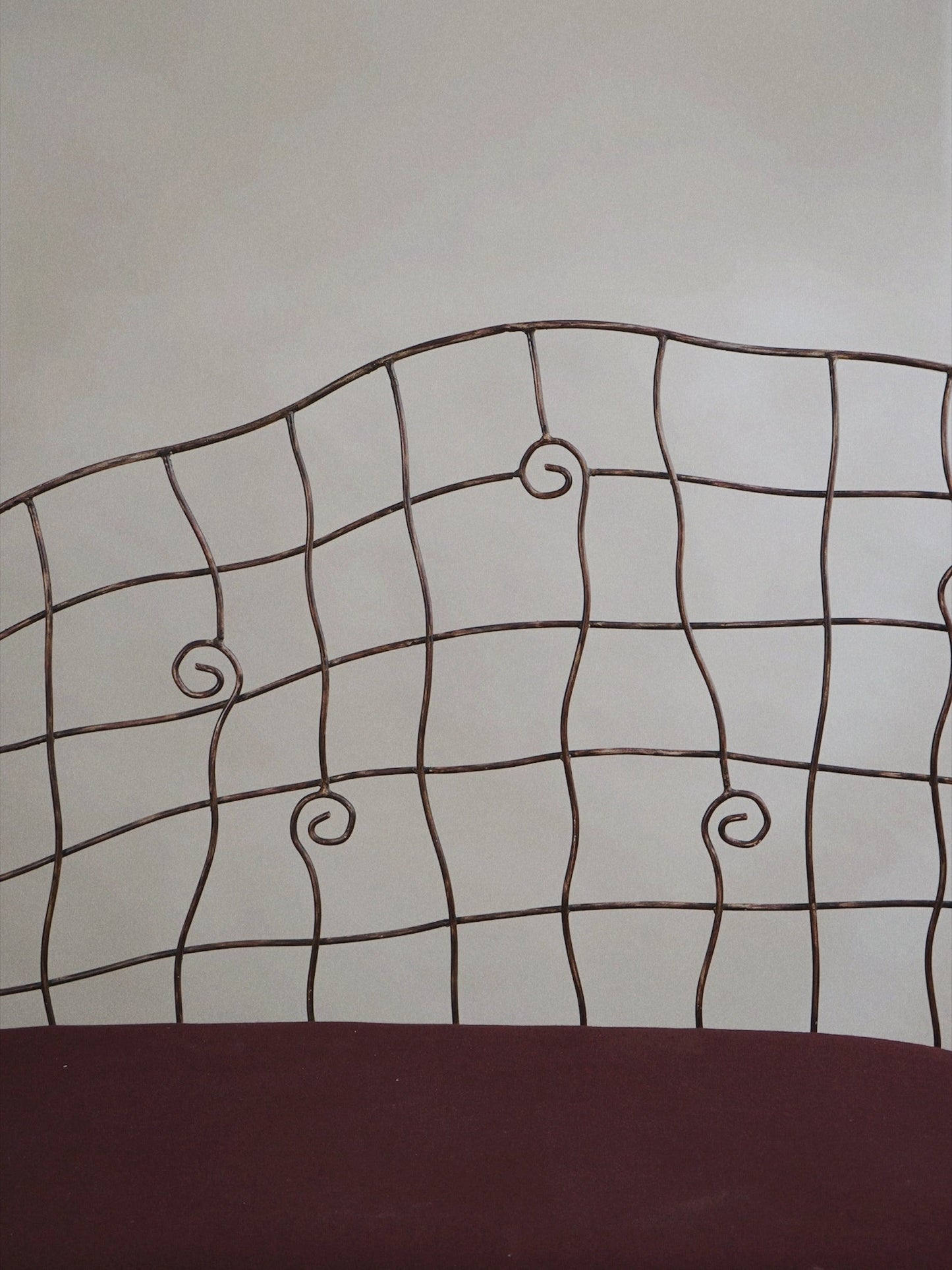 Scrollwork Iron Bench-Myakin-APOC STORE