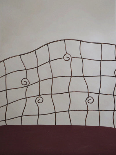 Scrollwork Iron Bench-Myakin-APOC STORE
