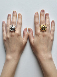 Gold Mace Ring-Rosie Grace Ward-APOC STORE