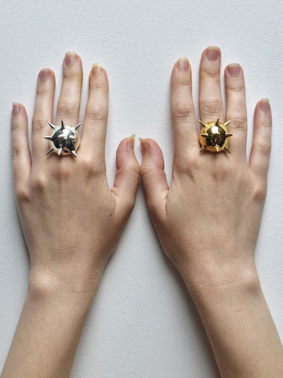 Gold Mace Ring-Rosie Grace Ward-APOC STORE