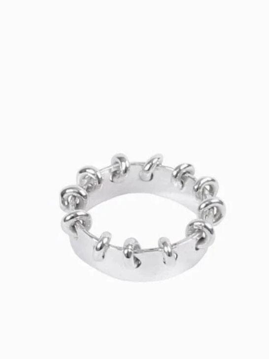 Pierced Narrow Ring-Zohra Rahman-APOC STORE