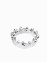 Pierced Narrow Ring-Zohra Rahman-APOC STORE