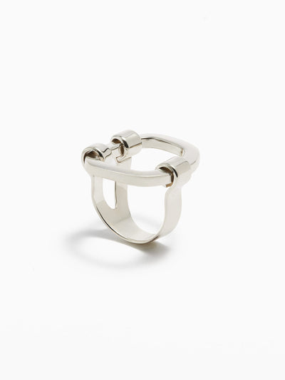 Hatch Ring Large-Zohra Rahman-APOC STORE