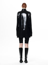 Balck Signature Latex Shirt-harri-APOC STORE