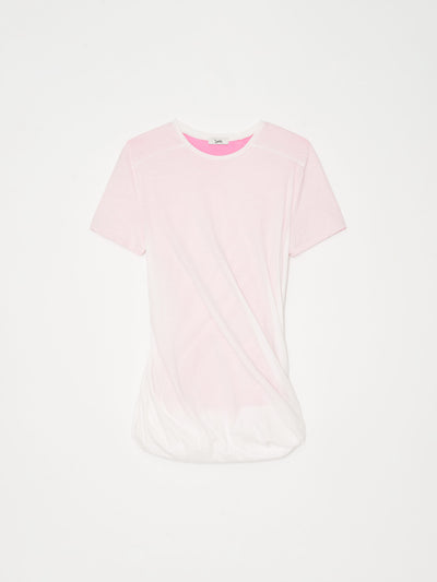 Twisted Layer T-shirt 001 _ Pink-Taekh-APOC STORE