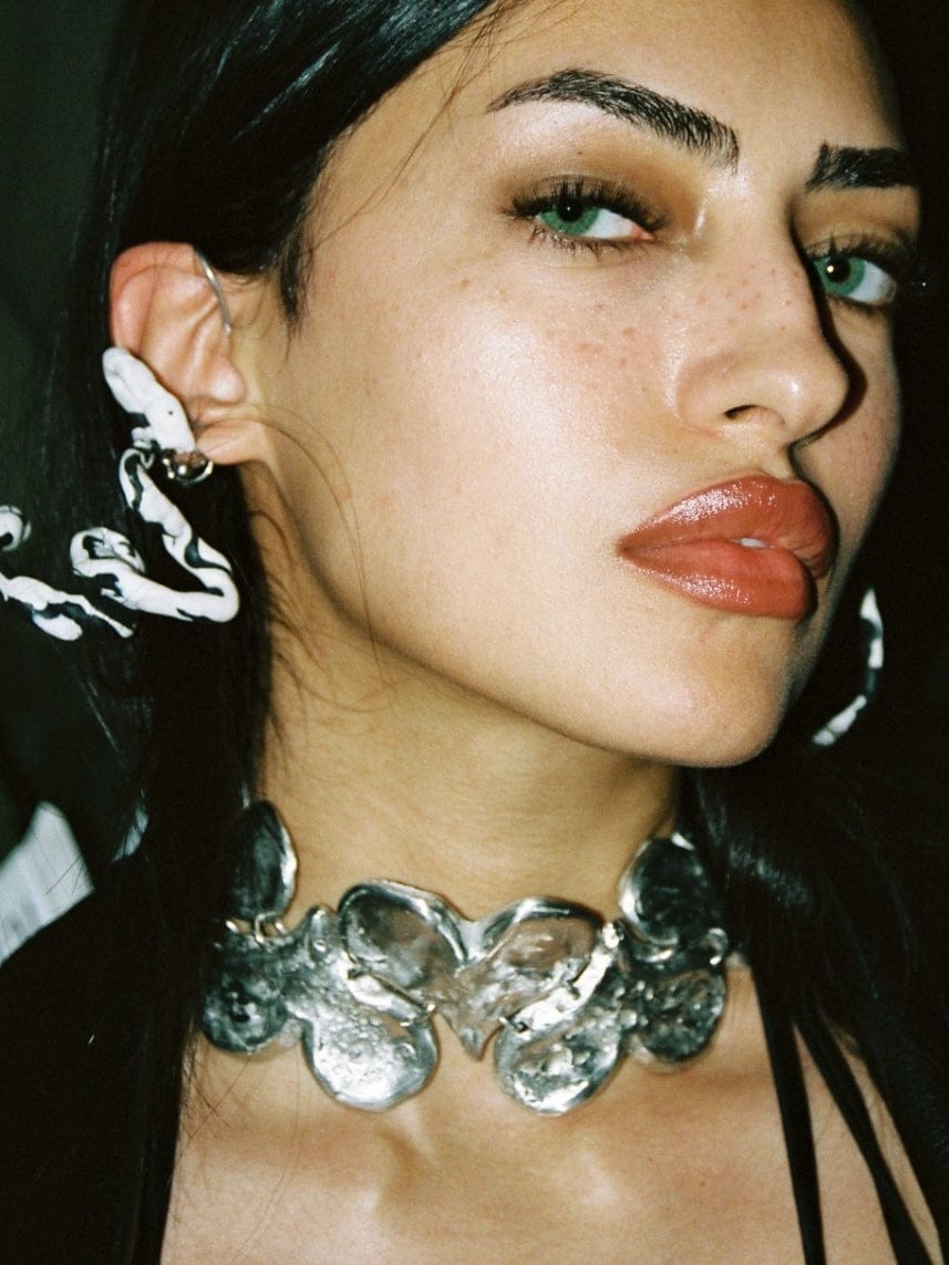 Coeur Vie choker-Alizee Quitman-APOC STORE