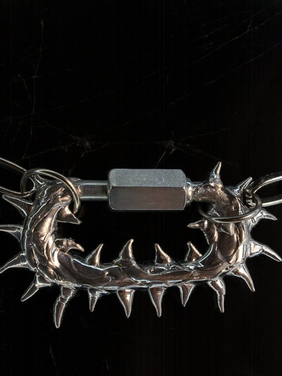 Medium oval carabiner pendant-CASPER DIY-APOC STORE