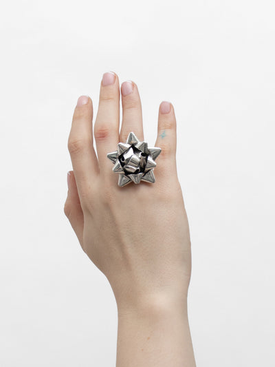 SILVER GIFT WRAP RING-RAPHAEL EVERDEEN-APOC STORE