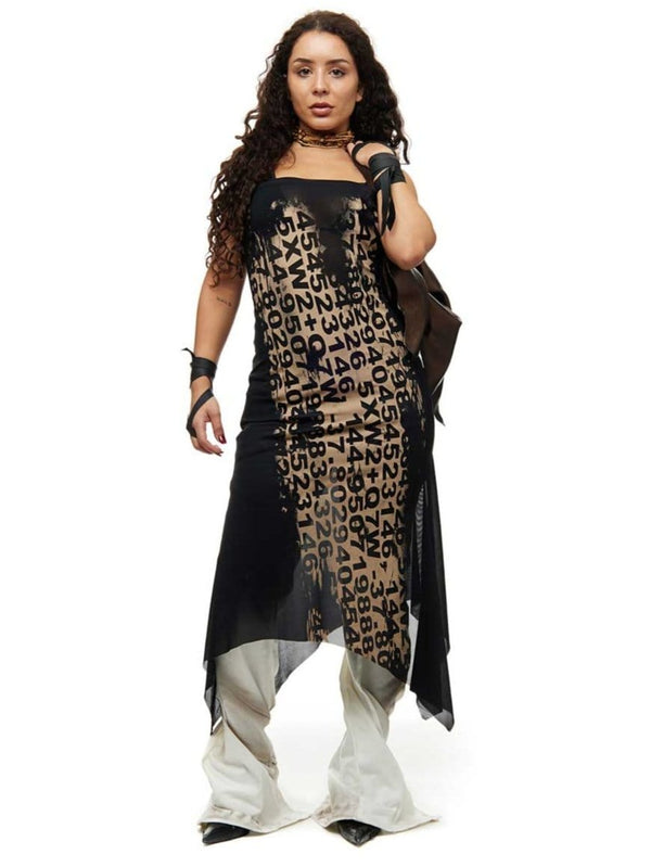 Chloe Dress - Black-Karlaidlaw-APOC STORE