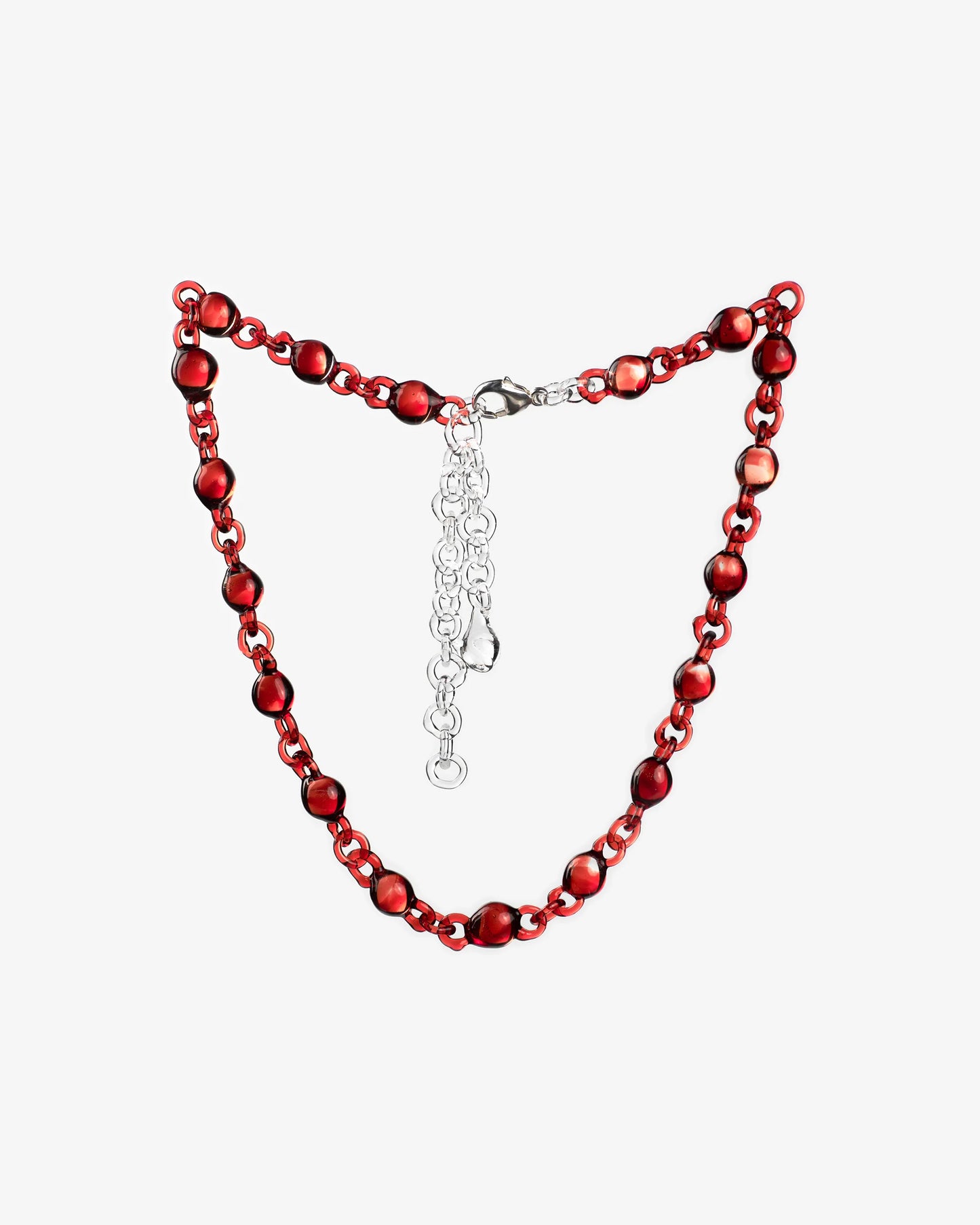 Orb Mini Necklace Red-Clara Schweers-APOC STORE