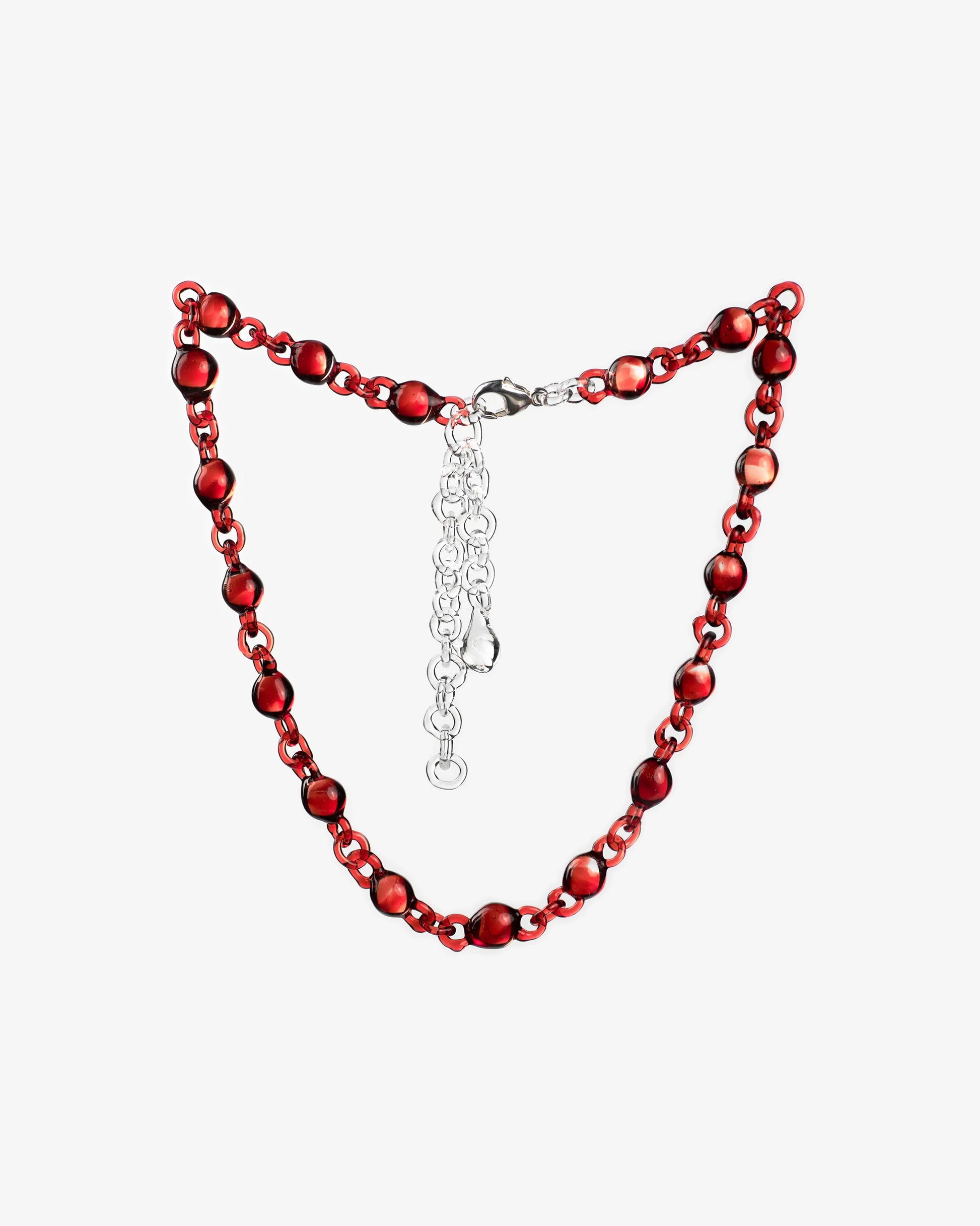 Orb Mini Necklace Red-Clara Schweers-APOC STORE