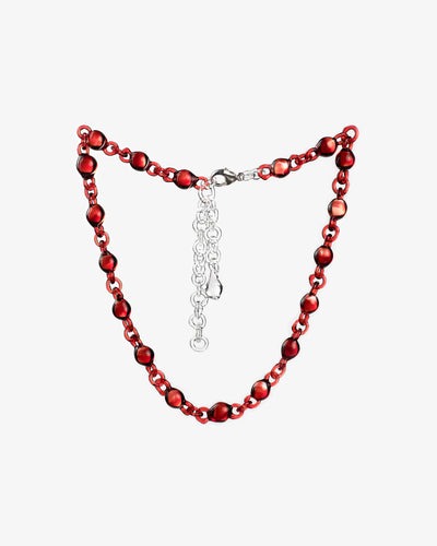 Orb Mini Necklace Red-Clara Schweers-APOC STORE