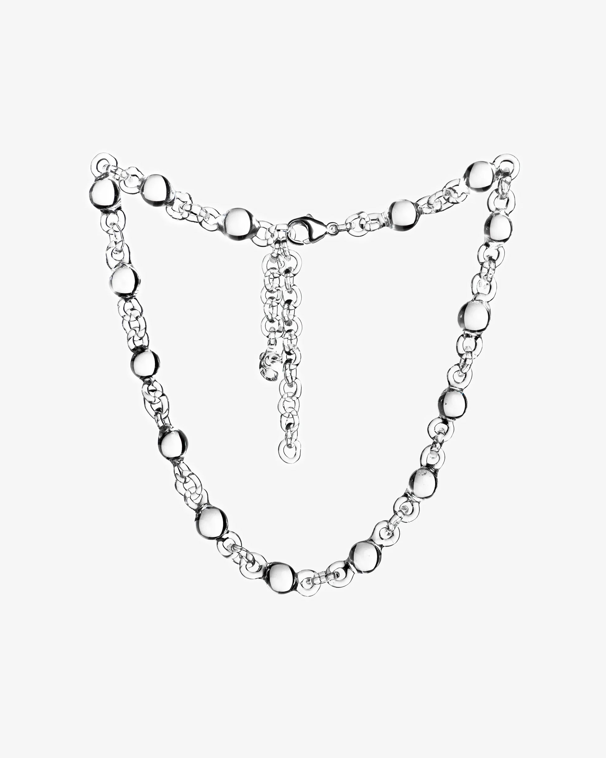 Orb Mini Necklace Transparent-Clara Schweers-APOC STORE