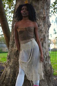coffee nettle warrior dress-EIRINN HAYHOW-APOC STORE