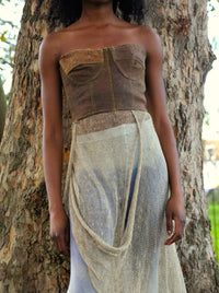 coffee nettle warrior dress-EIRINN HAYHOW-APOC STORE