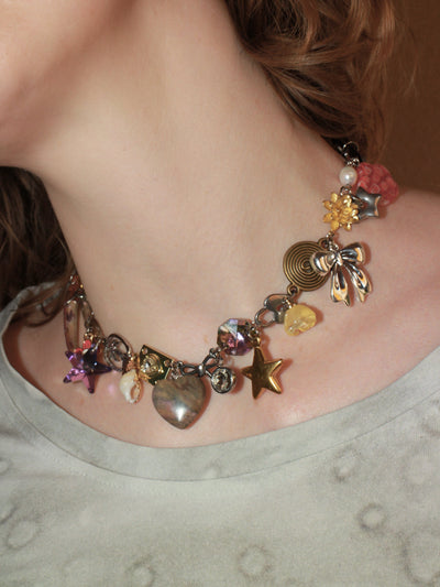 Comet Charm Necklace-Marland Backus-APOC STORE