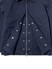 DETACHABLE ZIP JACKET NAVY-EGNARTS-APOC STORE