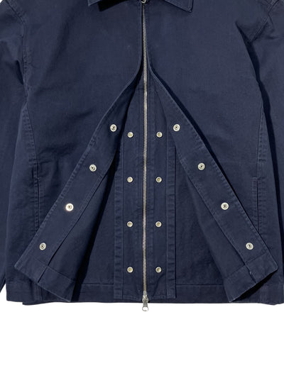 DETACHABLE ZIP JACKET NAVY-EGNARTS-APOC STORE