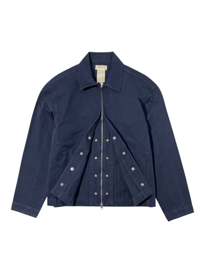 DETACHABLE ZIP JACKET NAVY-EGNARTS-APOC STORE