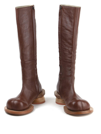 Olivia No Platform Brown-CRUDA-APOC STORE