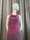 "Welcome to the revolution" dress-TATi-APOC STORE