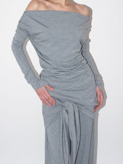 THE KNIGHT PANTS light grey-Kenza Iatrides-APOC STORE
