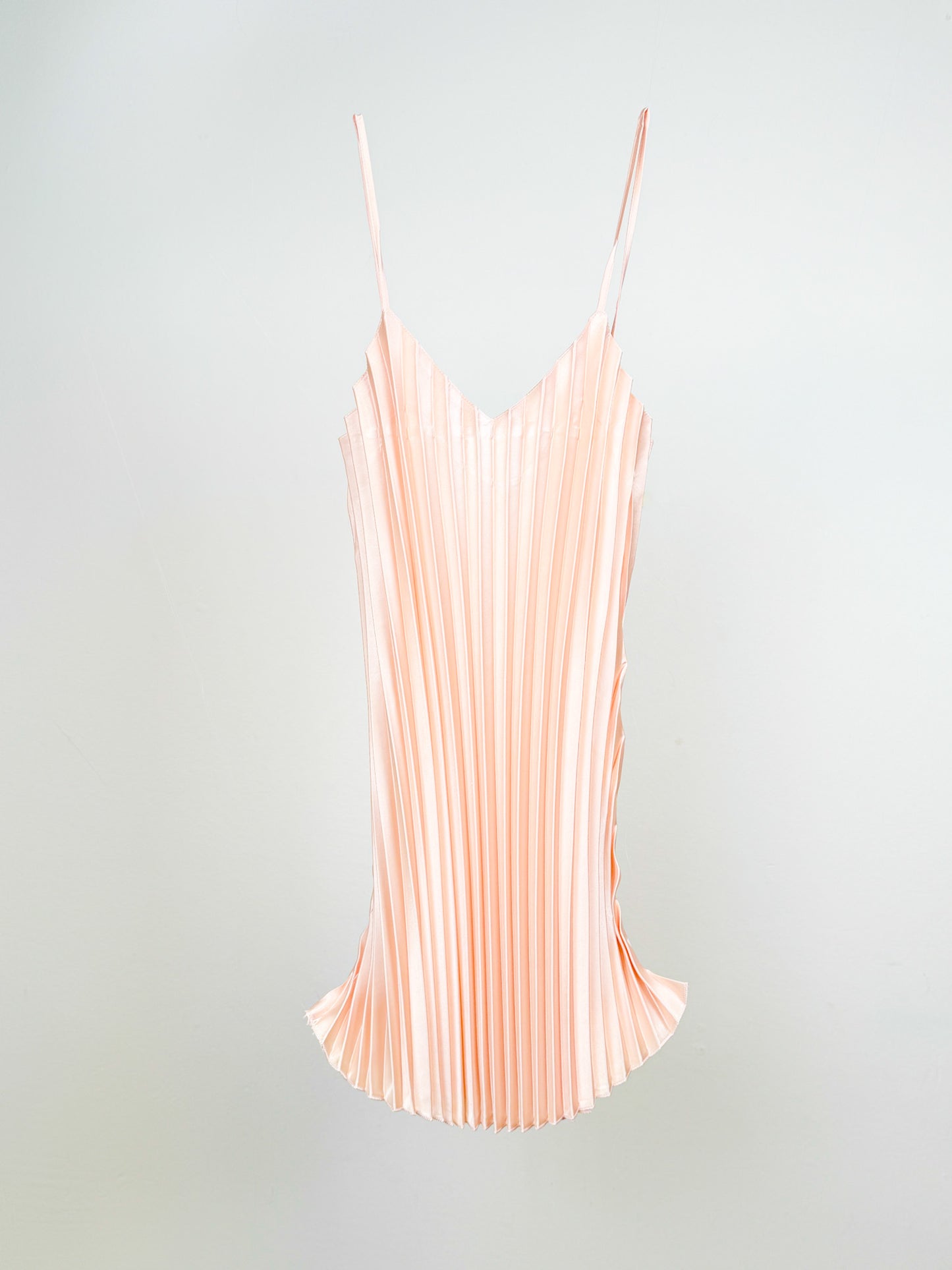 PINK PLEATED DRESS-Lou de Bètoly-APOC STORE