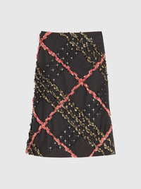 Skirt Midi with Emroidery-Nensi Avetisian-APOC STORE