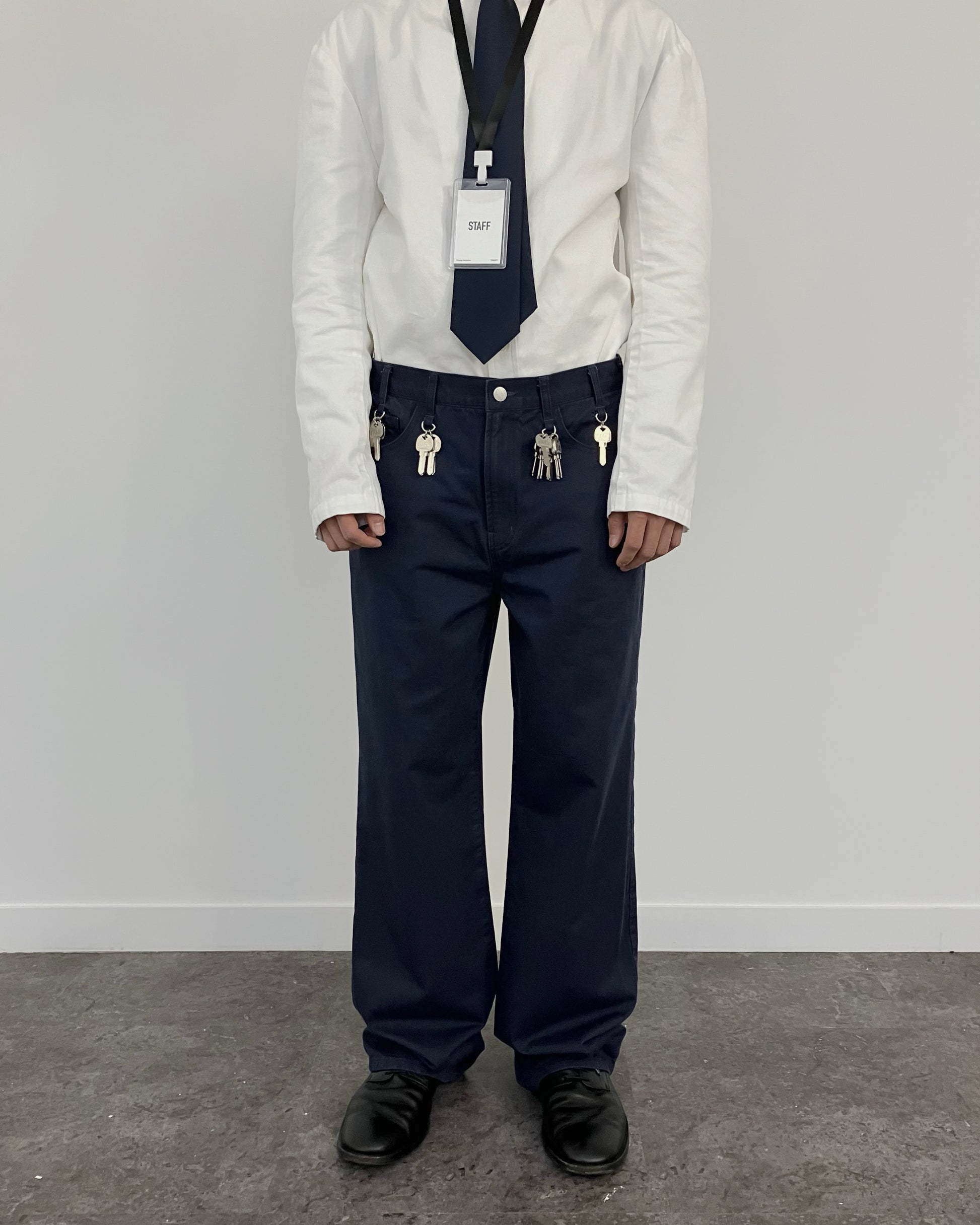 MULTI-RING PANTS NAVY-EGNARTS-APOC STORE