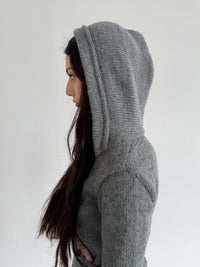 Cardigan “Embrace” Grey-V4K-APOC STORE