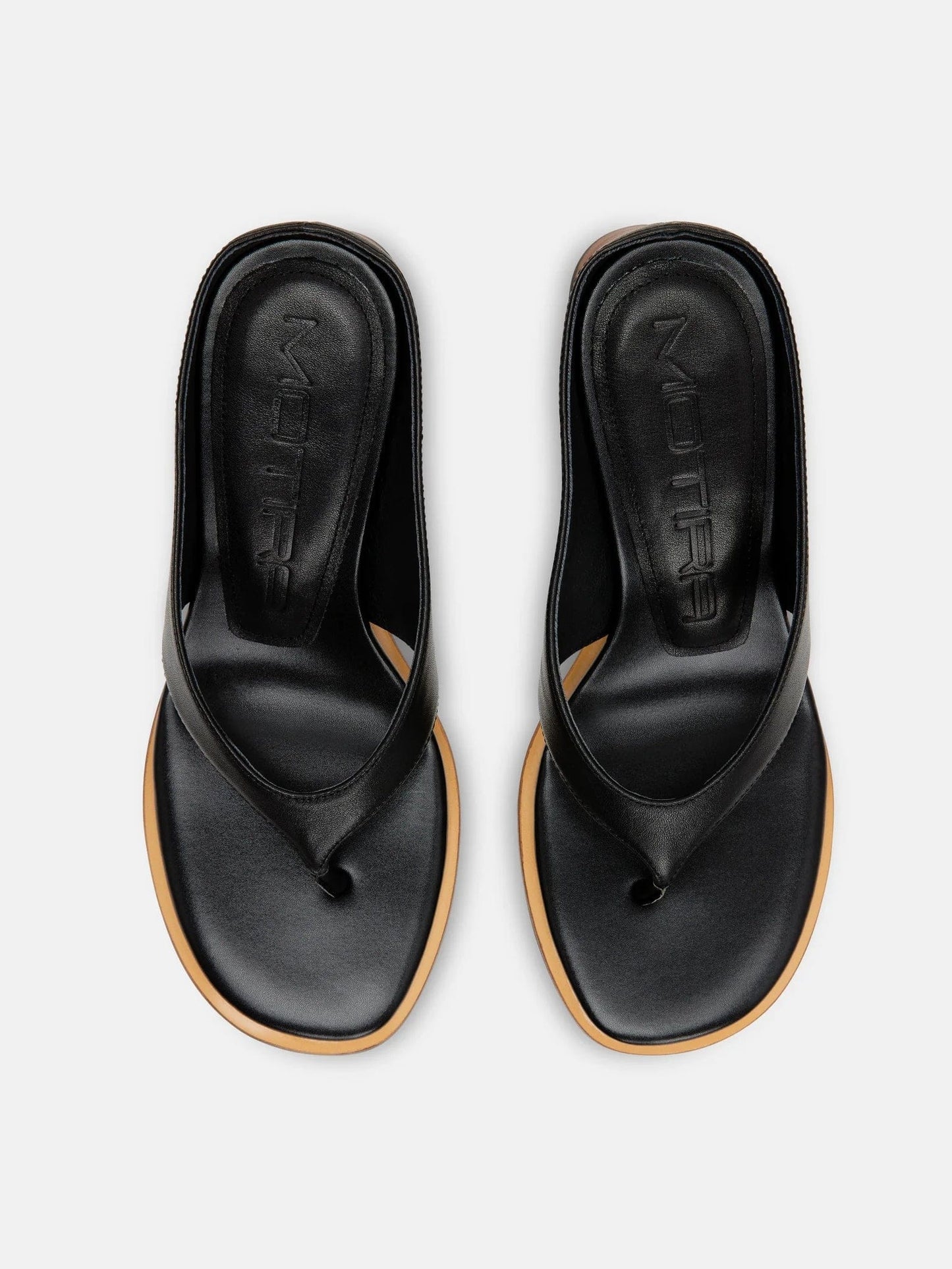 L’ABSURDE SANDAL - BLACK-MOTIRA-APOC STORE