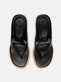 L’ABSURDE SANDAL - BLACK-MOTIRA-APOC STORE