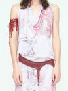 RED CHAINS Waist Garter Belt-JALACONDA-APOC STORE