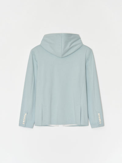 Tailored Hooded Jacket 001 _ Mint-Taekh-APOC STORE