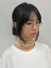 Organza Pearl Necklace-EGNARTS-APOC STORE