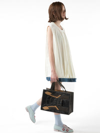 chöke backpack bag in leather-Chöke-APOC STORE