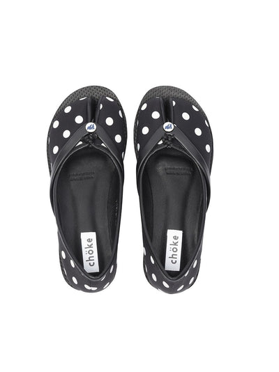 chöke Tabi Sandals in polka dot-Chöke-APOC STORE