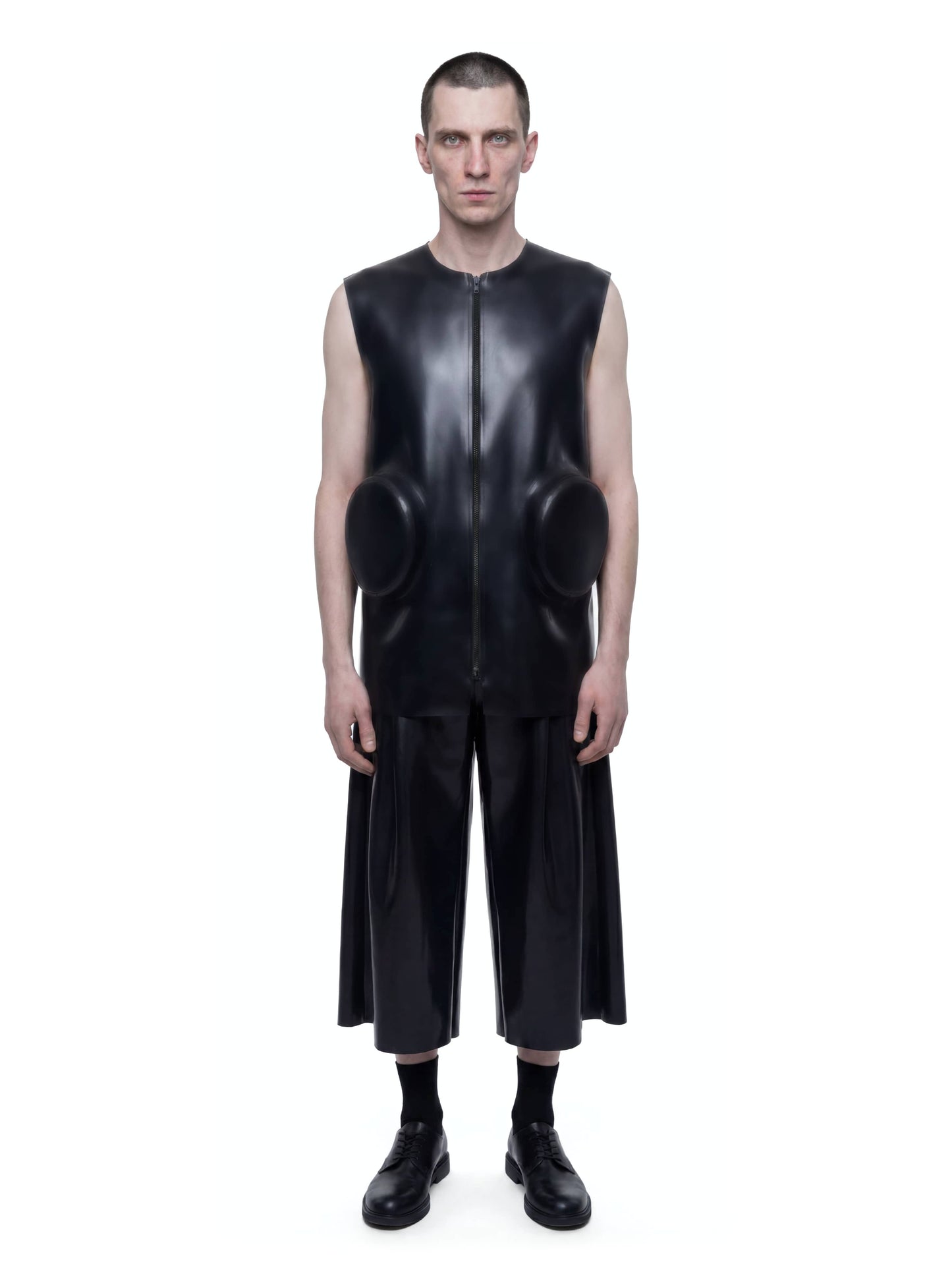 Sleeveless Zip-Up Jacket-Harri-APOC STORE