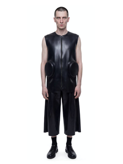 Sleeveless Zip-Up Jacket-harri-APOC STORE