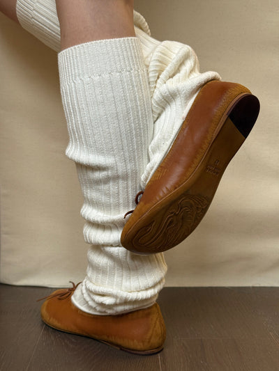 BAGGY BALLET FLATS SCRATCH YELLOW-BHIVE-APOC STORE